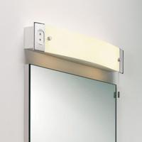SEVILLE SHAVER 0347 Seville Shaver Bathroom Wall Light In Polished Chrome