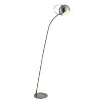 Searchlight 5491SS 1 Light Magnetic Head Floor Lamp In Satin Silver