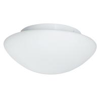 Searchlight 1910-28 Flush Modern Ceiling Light and Opal Glass