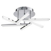 Searchlight 9006-6CC Solexa Modern Ceiling Light in Chrome