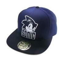 sega sonic the hedgehog logo snapback baseball cap dark blueblack 8021 ...