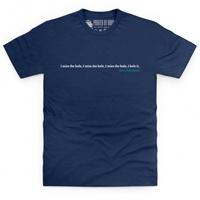 seve ballesteros quote t shirt