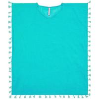Seafolly Blue Kids Tunic Summer Essentials girls\'s Children\'s tunic dress in blue