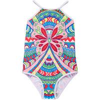 Seafolly Multicolor Tank Swimsuit children Jewel Cove girls\'s Swimsuits in Multicolour
