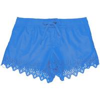Seafolly Blue Shorts Children Tropical Splice Laser Boardie girls\'s Children\'s shorts in blue
