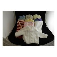 Set of 11 Hand-Knitted Jumpers for Premature Baby/Dolls Clothes