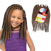 Senegal Twist Blonde Color 27 Synthetic Hair Braids 12inch Kanekalon 81 Strands 125g Multipal Pack for Full Heads
