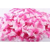 set of 100 double color color changing petals rose petals table decora ...
