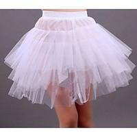 Sexy Short Mini Bridal Petticoat Gown Crinoline Underskirt Wedding More Colors