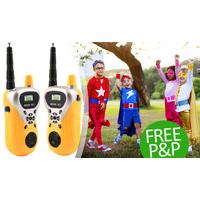 Set of Wireless Kids' Hi-Range Walkie Talkies - FREE P&P