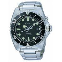 Seiko Kinetic men\'s stainless steel bracelet watch