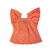 seafolly orange children beach dress prairie girl