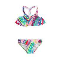 Seafolly Multicolor Tankini Swimsuit Children Jewel Cove
