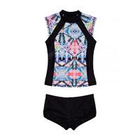 Seafolly Multicolor Swimsuit Children Galaxy Bliss Surf Set