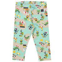 seaside samba kids leggings turquoise quality kids boys girls