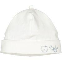 Sea Print Newborn Baby Beanie Hat - White quality kids boys girls