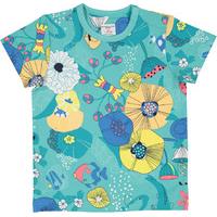 Sea Print Baby T-shirt - Turquoise quality kids boys girls