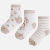 Set of 3 baby boy socks various designs Mayoral