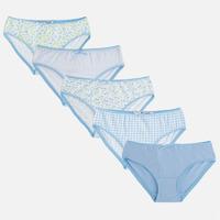 set of 5 girl knickers various designs mayoral