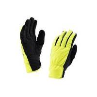 SealSkinz Brecon Glove | Black/Yellow - M