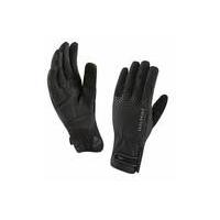 sealskinz womens all weather cycle xp glove black l