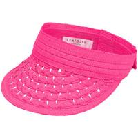 Seafolly Pink Visor Daisy Roll Up Shady Lady women\'s Cap in pink