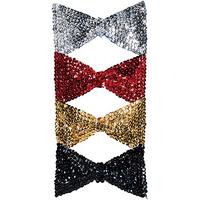 sequin bow tie one supplied