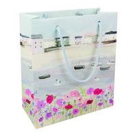 sea mist poppies gift bag