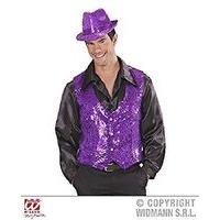 Sequin Vest - Mens Costume For Circus Clowns & Fun Fairs Fancy Dress Up Outfits