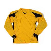 Serie A Pro Padded Goalkeepers Shirt Yellow/Black