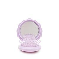 Seashell Compact Brush & Mirror