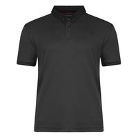 seamore polo shirt in black kensington eastside
