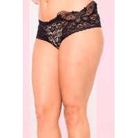 Sequin Butterfly Lace Tanga