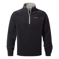 selby half zip dark navy