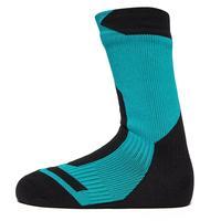 sealskinz trekking thick mid socks green green