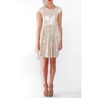 Sequin Skater Dress