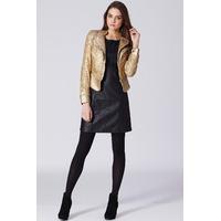 Sequin Double Zip Jacket