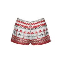 Sequin Embellished Mesh Shorts