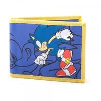 SEGA Sonic the Hedgehog - Charging Sonic Fabric Wallet - Blue