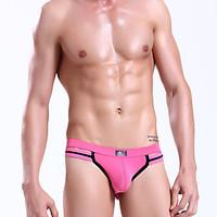 Sexy Push-Up Color Block G-string Underwear, Mesh Nylon