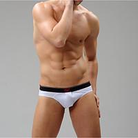 Sexy Push-Up Solid Briefs Underwear, Cotton