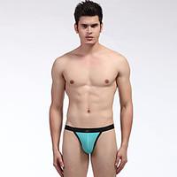 Sexy Push-Up Solid Briefs Underwear, Mesh Nylon