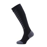 sealskinz mtb mid knee cycling socks black anthracite charcoal small