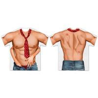 sexy man handeling costume tee