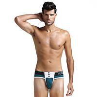 sexy push up color block briefs underwear cotton