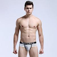 sexy push up color block briefs underwear cotton