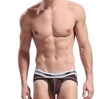 sexy push up solid briefs underwear bamboo carbon fiber