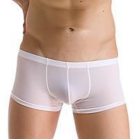 Sexy Push-Up Solid Ultra Sexy Panties Boxers Underwear, Ice Silk