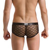 sexy solid ultra sexy panties boxers underwear mesh