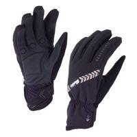 sealskinz halo all weather cycling gloves black charcoal xlarge